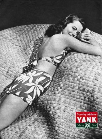 dorothymaloneyankapril1 Dorothy Malone - YANK Pinup Girl - April 13, 1945