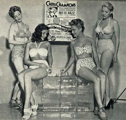 playersbarbarabatesleft Jean Trent YANK Pin Up