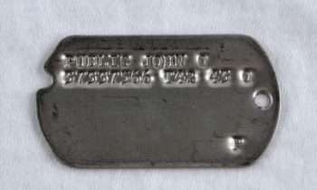 World War II Notched Dog Tag 4th Type WWII Army Dog Tags
